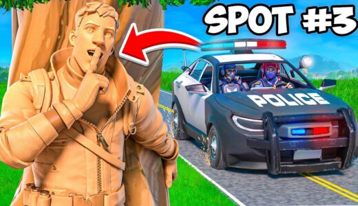 Busting HIDDEN TikTok Hiding Spots in Fortnite!