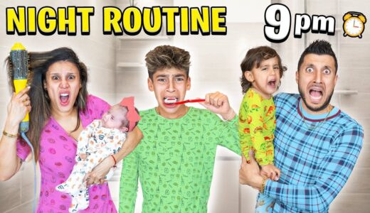 Our New Crazy NIGHT TIME Routine!