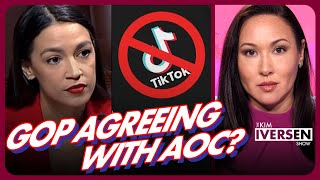 GOP STUNNED! Some Siding With AOC Over TikTok Ban