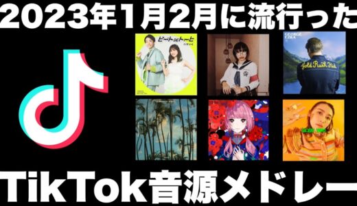 【TikTok】2023年1月2月に流行ったTikTok音源メドレー！