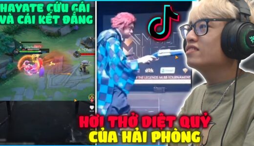 HAYATE PHI THÂN CỨU GÁI VÀ HƠI THỞ HẢI PHÒNG RÚT SÚNG DIỆT QUỶ | HÙNG AKIRA REACTION TIK TOK