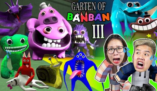 bqThanh và Ốc Trốn Khỏi Trường Garten of Banban 3 Với Nhiều Quái Vật Mới Trong Roblox