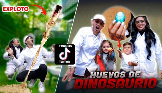 PROBANDO TRUCOS VIRALES DE TIKTOK 😱 (LIFEHACKS) Jukilop | Kimberly Loaiza