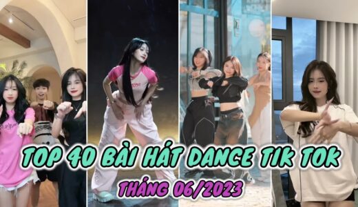 🎶 TOP 40 BÀI NHẠC NHẢY DANCE TRIỆU VIEW TRÊN TIK TOK VIỆT NAM THÁNG 6/2023 – TỔNG HỢP TREND TIK TOK