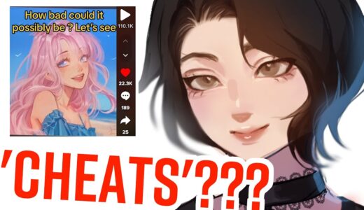 ROASTING TIKTOK ART TUTORIALS 11