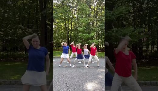 TikTok Dance Trend ❤️🤍💙 #dancers #dance #tiktok #shorts #dancetrend