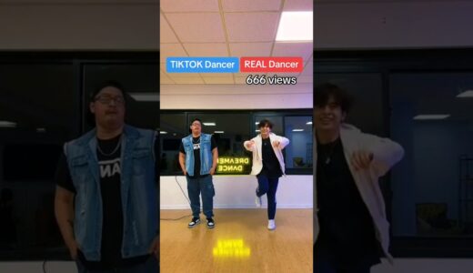 Real Dancer vs. Tiktok Dancer 💪 ft.@jerekoh18