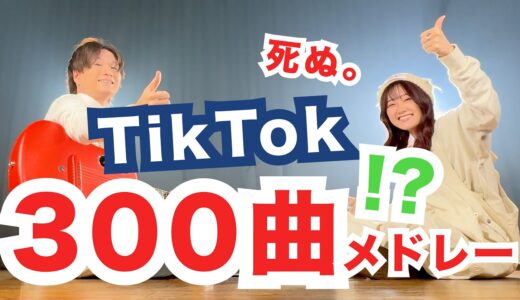 【死ぬまとめ】TikTokでバズった”300曲”を繋げてメドレーにしてみた！！！！！！！！！【マッシュアップ】