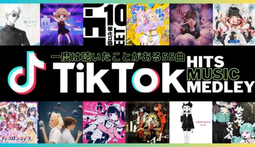 TikTokヒットソングメドレー2024【最新&バズったティックトック人気曲55選】